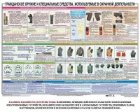 Плакат "Гражданское оружие и спецсредства, используемые в охранной деятельности" - fgospostavki.ru - Артёмовский