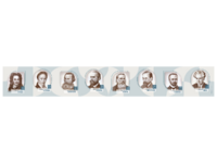 Стенд-лента "Выдающиеся ученые-историки" - fgospostavki.ru - Артёмовский