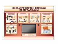 Многофункциональный интерактивный стенд-тренажер "Оказание первой помощи пострадавшим" для учащихся общеобразовательных учреждений - fgospostavki.ru - Артёмовский