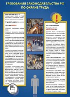 Комплект плакатов "Охрана труда на объекте" - fgospostavki.ru - Артёмовский