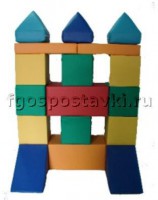 Мягкий модуль-конструктор "Башня" (17 элементов) - fgospostavki.ru - Артёмовский