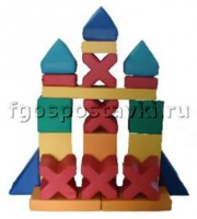 Мягкий модуль-конструктор "Башня" (21 элемент) - fgospostavki.ru - Артёмовский