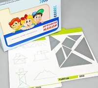 Игровой набор "Танграм" (с комплектом карточек) - fgospostavki.ru - Артёмовский