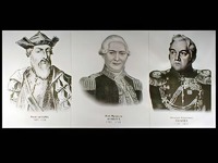 Портреты путешественников (25 штук, формат А3) - fgospostavki.ru - Артёмовский