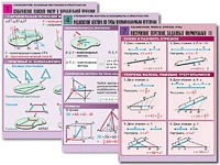 Комплект таблиц по всему курсу геометрии (100 таблиц, А1, полноцветные, ламинированные) - fgospostavki.ru - Артёмовский