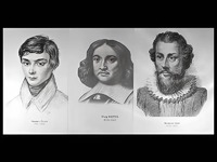 Портреты математиков (18 штук, формат А3) - fgospostavki.ru - Артёмовский