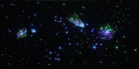 Настенный фиброоптический ковер "Млечный путь" 150х150, 450 точек - fgospostavki.ru - Артёмовский