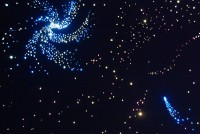 Напольный фибероптический ковер Звездное небо 2х1 м 640 звезд в комплекте со светогенератором - fgospostavki.ru - Артёмовский