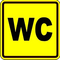 Тактильный знак (WC) 150х150 - fgospostavki.ru - Артёмовский