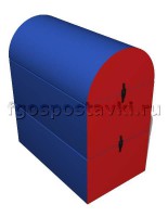 Сборный барьер-2 (3 элемента) - fgospostavki.ru - Артёмовский