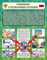 Стенд "Оповещения в чрезвычайных ситуациях" - fgospostavki.ru - Артёмовский