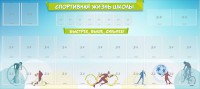 Стенд "Спортивная жизнь школы" - fgospostavki.ru - Артёмовский