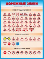 Стенды "Дорожные знаки № 4" - fgospostavki.ru - Артёмовский