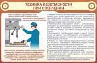 Стенд "Техника безопасности при сверлении" - fgospostavki.ru - Артёмовский