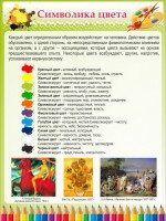 Стенд "Символика цвета" - fgospostavki.ru - Артёмовский
