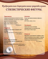 Стенд "Стилистические фигуры" Вариант 2 - fgospostavki.ru - Артёмовский