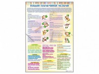 Стенд "Наши пальчики устали" (зарядка) - fgospostavki.ru - Артёмовский