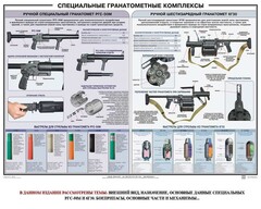 Плакат "Специальные гранатометные комплексы (РГС-50М, 6Г30)" - fgospostavki.ru - Артёмовский