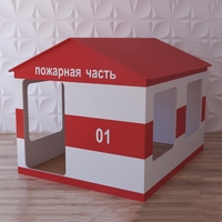 Детский игровой домик «Пожарная служба» - fgospostavki.ru - Артёмовский