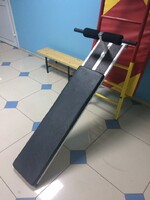 Доска для пресса навесная на шведскую стенку с двумя валиками (длина 1,5 метра) - fgospostavki.ru - Артёмовский
