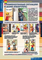 Комплект таблиц. ОБЖ. Поведение в криминогенных ситуациях. - fgospostavki.ru - Артёмовский
