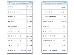 Комплект карточек (10) "Обучающий калейдоскоп. Умножение на 7, 8 и 9" - fgospostavki.ru - Артёмовский