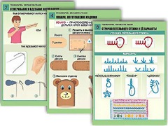 Комплект таблиц "Технология. Обработка ткани" (12 таблиц, А1, ламинированные) - fgospostavki.ru - Артёмовский