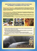 Комплект плакатов "Добровольная пожарная дружина" - fgospostavki.ru - Артёмовский