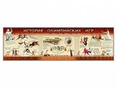 Настенное полотно "История Олимпийских игр" - fgospostavki.ru - Артёмовский