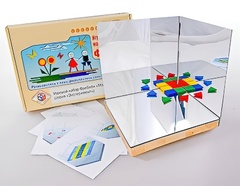 Игровой набор Фребеля "Мозаика геометрическая 3D" - fgospostavki.ru - Артёмовский