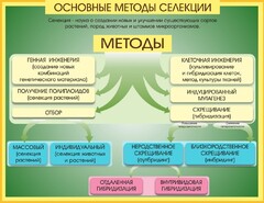 Стенд "Методы селекции и биотехнологии" - fgospostavki.ru - Артёмовский