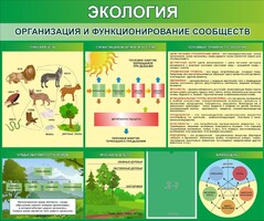 Стенд "Экология. Организация и функционирование сообществ" - fgospostavki.ru - Артёмовский