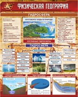 Стенд "Физическая география. Гидросфера" Вариант 1 - fgospostavki.ru - Артёмовский