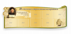 Стенд резной "Из дальних странствий возвратясь" - fgospostavki.ru - Артёмовский