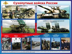 Стенд "Сухопутные войска России" - fgospostavki.ru - Артёмовский