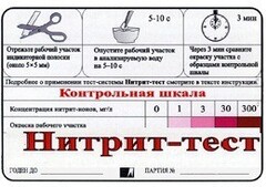 Тест-система "Нитрит-тест" - fgospostavki.ru - Артёмовский