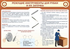 Стенд "Режущие инструменты для рубки и их заточки" - fgospostavki.ru - Артёмовский