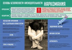 Стенд "Наркомания" - fgospostavki.ru - Артёмовский