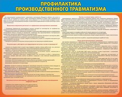 Стенд "Профилактика производственного травматизма" - fgospostavki.ru - Артёмовский