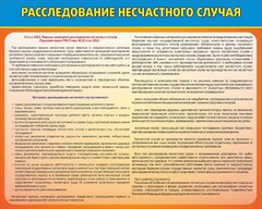 Стенд "Расследование несчастного случая" - fgospostavki.ru - Артёмовский