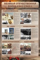 Стенд "Великая отечественная война (события)" - fgospostavki.ru - Артёмовский