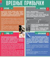 Стенд "Вредные привычки" - fgospostavki.ru - Артёмовский