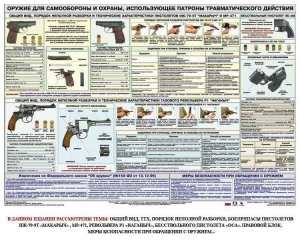 Плакат "Оружие ударно-травматического действия" - fgospostavki.ru - Артёмовский