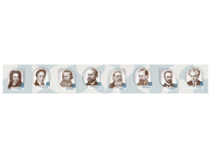 Стенд-лента "Выдающиеся ученые-историки" - fgospostavki.ru - Артёмовский