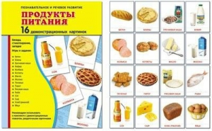 Демонстрационные карточки "Продукты питания" - fgospostavki.ru - Артёмовский