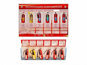 Электрифицированный стенд-тренажер "Эксплуатация огнетушителей" с разрезными агрегатами - fgospostavki.ru - Артёмовский