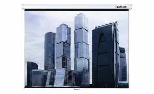 Настенный проекционный экран Lumien Eco Picture (LEP-100101) 150x150 см - fgospostavki.ru - Артёмовский