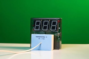Датчик температуры с независимой индикацией (термометр демонстрационный) - fgospostavki.ru - Артёмовский
