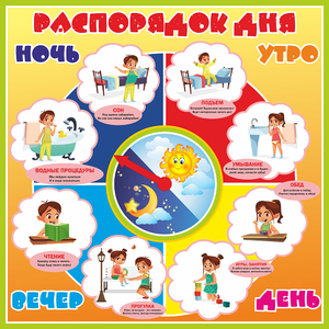 Стенд "Распорядок дня" - fgospostavki.ru - Артёмовский