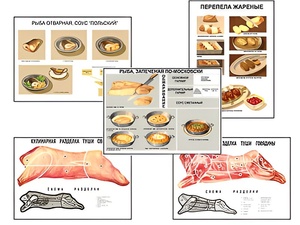 Плакаты ПРОФТЕХ "Кулинарные рецепты" (17 пл, винил, 70х100) - fgospostavki.ru - Артёмовский